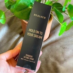 *NIB* REALHER Hold On To Your Dreams Probiotic Setting Spray